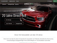 Tablet Screenshot of direct4x4.de